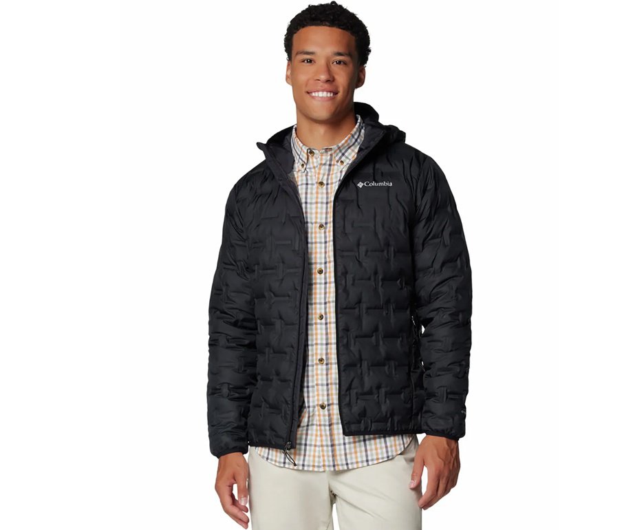 Jaqueta Delta Ridge II Down Hooded Black