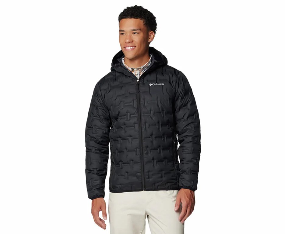 Jaqueta Delta Ridge II Down Hooded Black