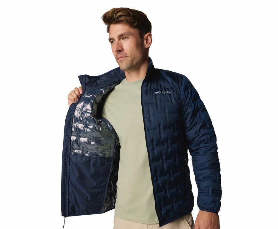 Jaqueta Delta Ridge II Down Collegiate Navy
