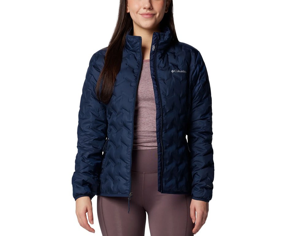 Jaqueta Columbia Feminina Delta Ridge II Down Collegiate Navy