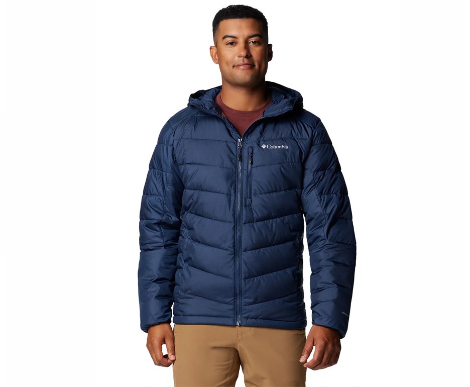 Jaqueta Columbia Masculina Labyrinth Loop II Hooded Dark Mountain/ Colle