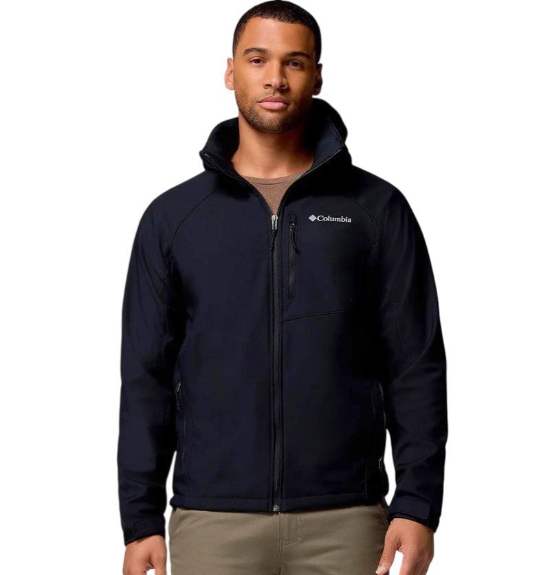 Jaqueta Columbia Masculina Cascade Ridge III Softshell - Black