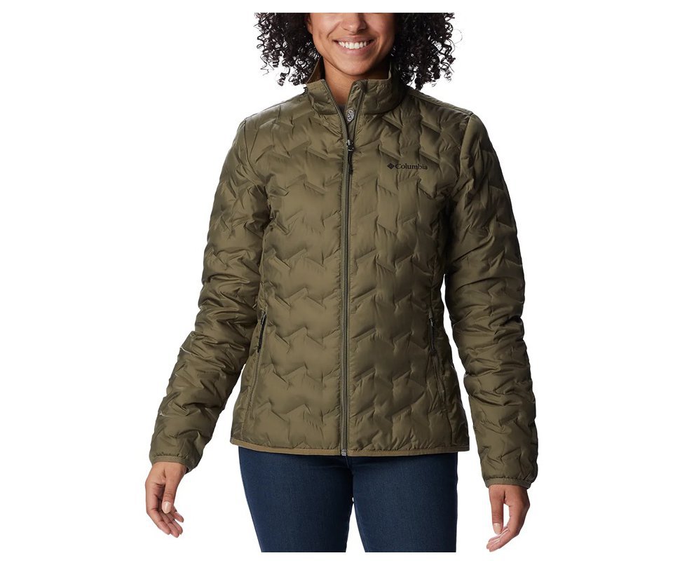 Jaqueta Columbia Feminina Delta Ridge™ II Down Stone Green