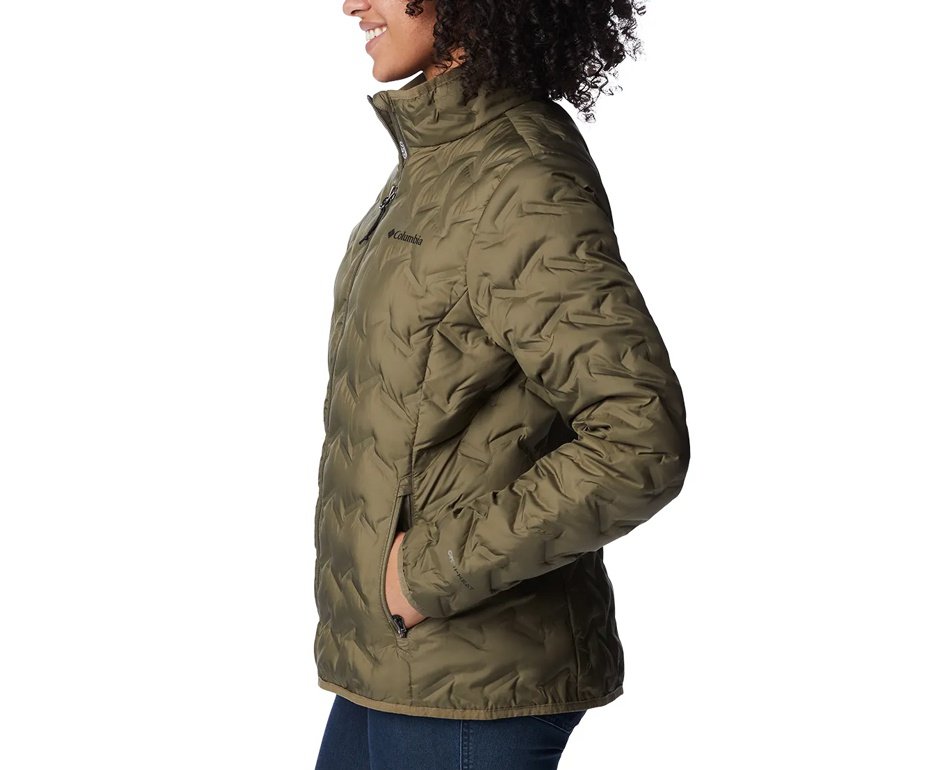 Jaqueta Columbia Feminina Delta Ridge™ II Down Stone Green