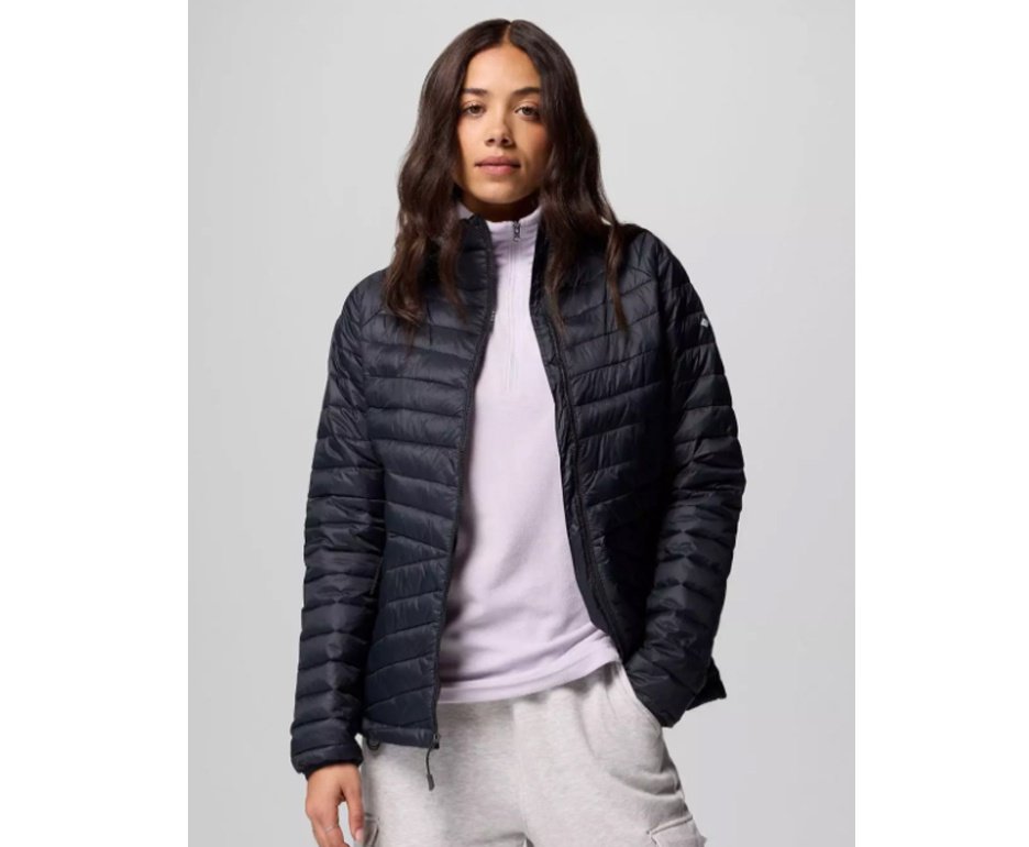 Jaqueta Columbia Feminina Powder Pass Black