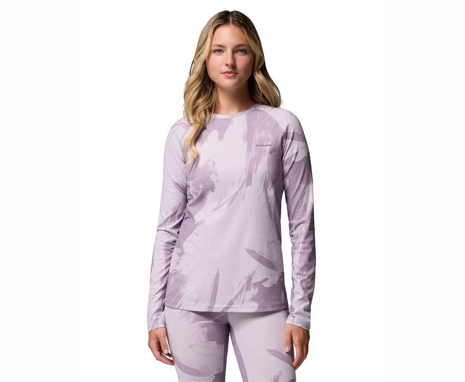 Blusa Columbia Felinina Omni-Heat Infinity Tight Shale - Purple Snowfli