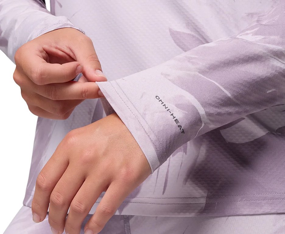 Blusa Columbia Felinina Omni-Heat Infinity Tight Shale - Purple Snowfli