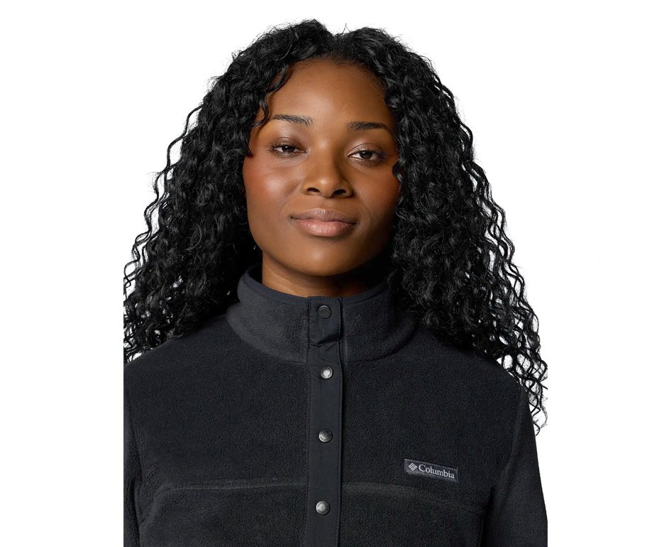 Jaqueta Fleece Columbia Feminina Benton Springs 1/2 Snap Pull Over II