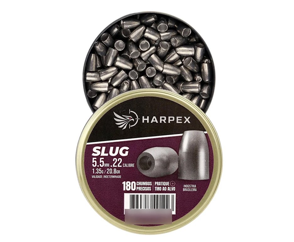 Chumbinho Harpex Slug 5,5mm 180un