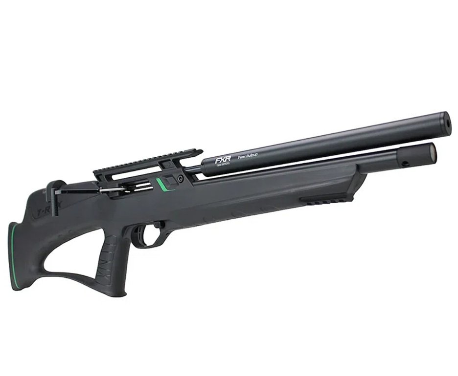 Carabina de Pressão PCP Artemis T-REX Bullpup 4,5mm com Válvula Reguladora - Fixxar + Bomba + Capa + Chumbo + Kit de Limpeza