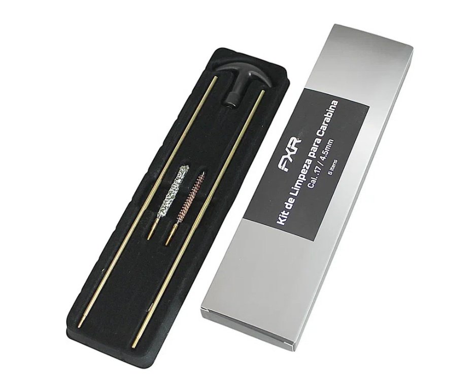 Carabina de Pressão PCP Artemis T-REX Bullpup 4,5mm com Válvula Reguladora - Fixxar + Bomba + Capa + Chumbo + Kit de Limpeza