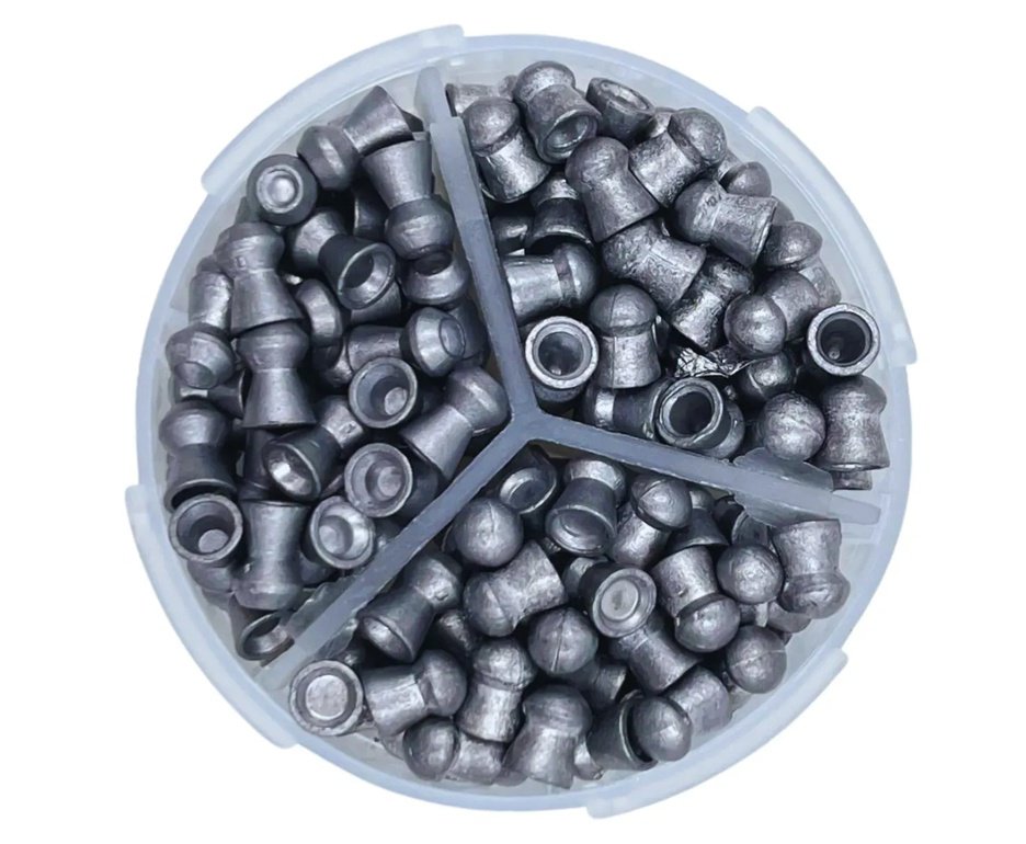 Kit Degustação Chumbinho Technogun Cal. 6,35mm c/180 Unidades