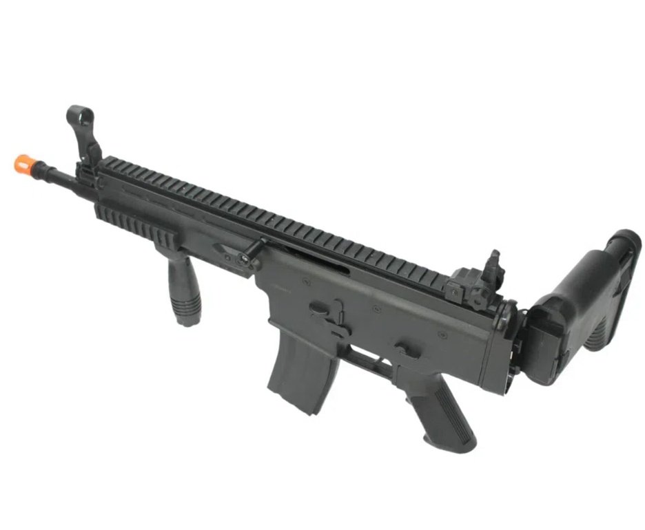 Rifle De Airsoft Vg Scar L 8902a Spring 6mm + BBS + Alvos