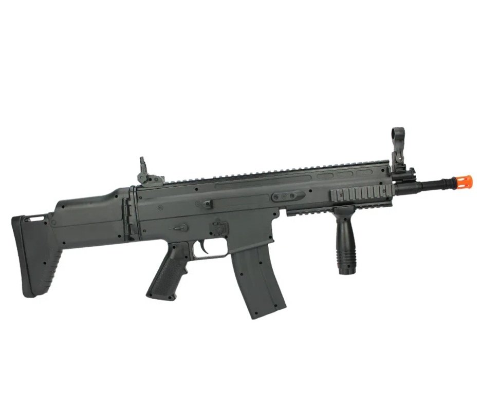 Rifle De Airsoft Vg Scar L 8902a Spring 6mm + BBS + Alvos
