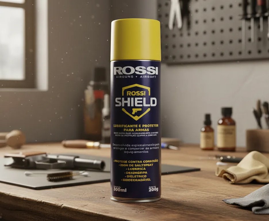 Oleo Lubrificante Spray Rossi Shield 300 ml