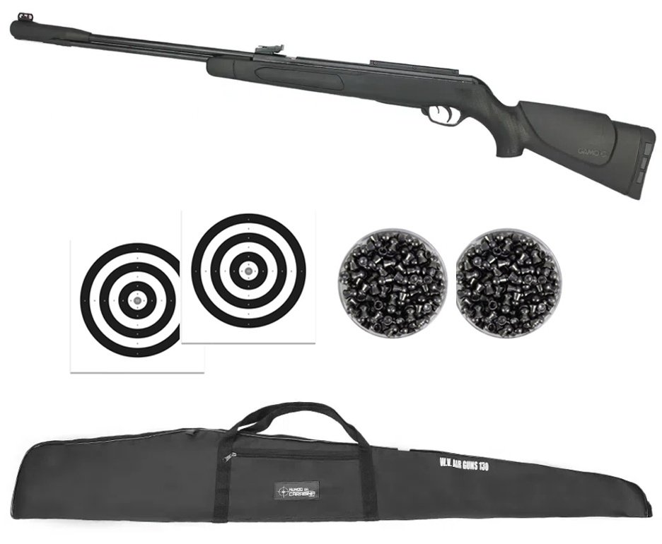 Carabina De Pressão Cfx Gamo Cal 5,5mm + Capa + Luneta 4x32 + Chumbo + Alvos