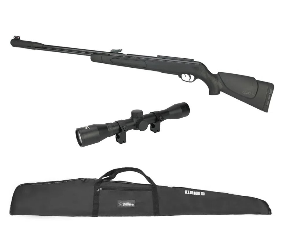 Carabina De Pressão Cfx Gamo Cal 5,5mm + Capa + Luneta 4x32