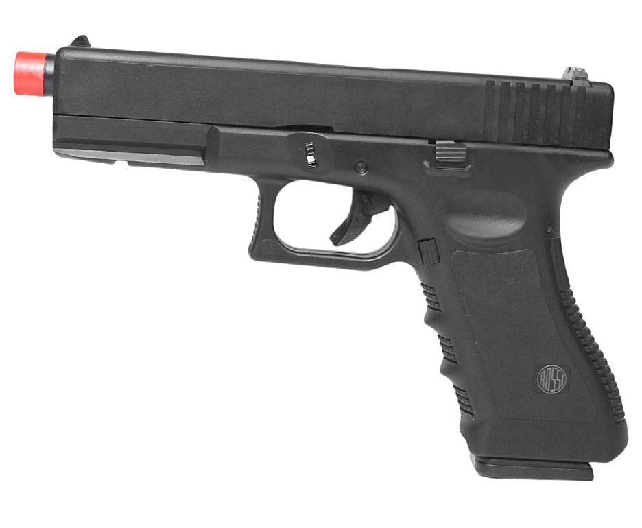 Pistola de Airsoft Gás GBB Glock VG V17 Full Metal Blowback 6mm - Rossi
