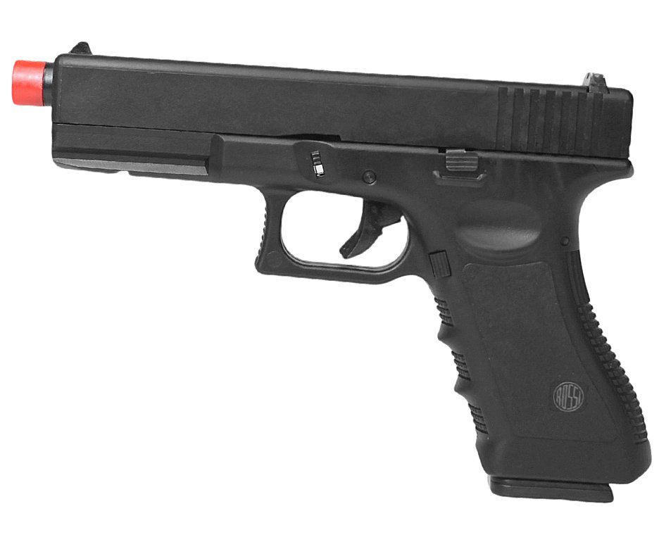 Pistola de Airsoft Gás GBB Glock VG V17 Full Metal Blowback 6mm - Rossi