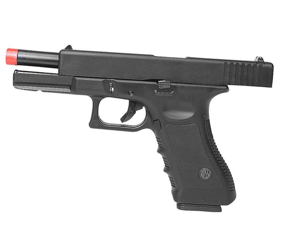 Pistola de Airsoft Gás GBB Glock VG V17 Full Metal Blowback 6mm - Rossi