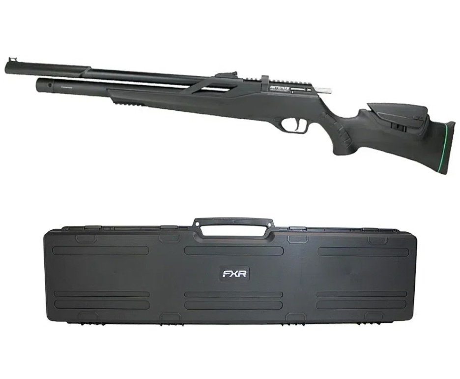 Carabina de Pressão PCP Artemis T-REX Montecarlo Six 6.0mm com Válvula Reguladora - FXR + Case FXR