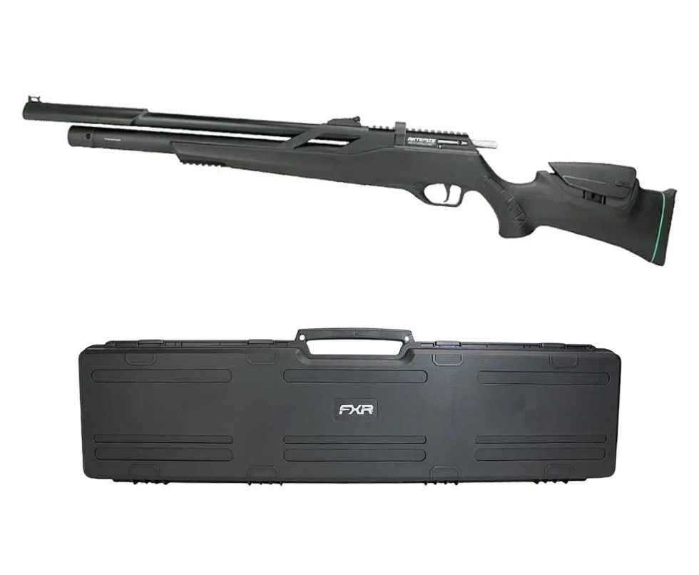 Carabina de Pressão PCP Artemis T-REX Montecarlo Six 6.0mm com Válvula Reguladora - FXR + Case FXR