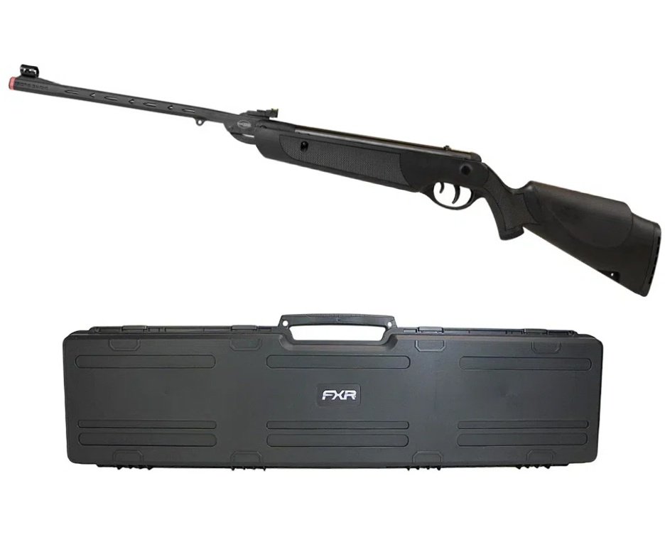 Carabina de Pressão Rossi Dione Sport Gás Ram Nitro 5,5mm + Case FXR