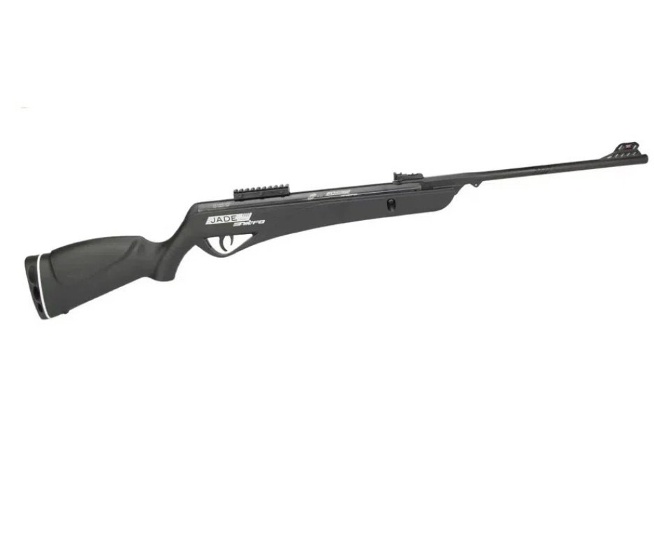 Carabina de Pressão CBC Jade Pro Nitro 6.35mm Preta + Chumbo + Capa