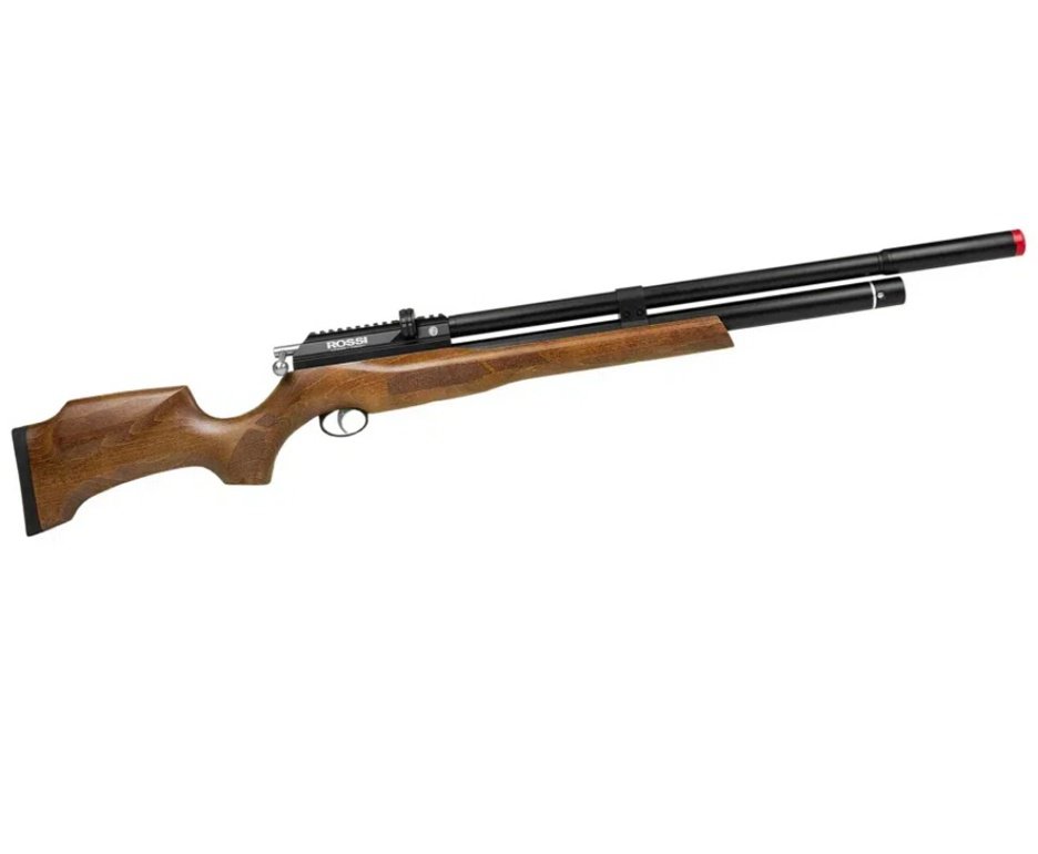 Carabina de Pressão PCP Kodiak VR Madeira 6,35mm - Rossi + Bomba + Capa + Luneta 3-9x40