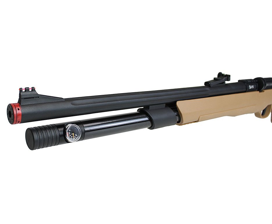 Carabina de Pressão PCP JTS AirStryke Tan 5.5mm - FXR Arms
