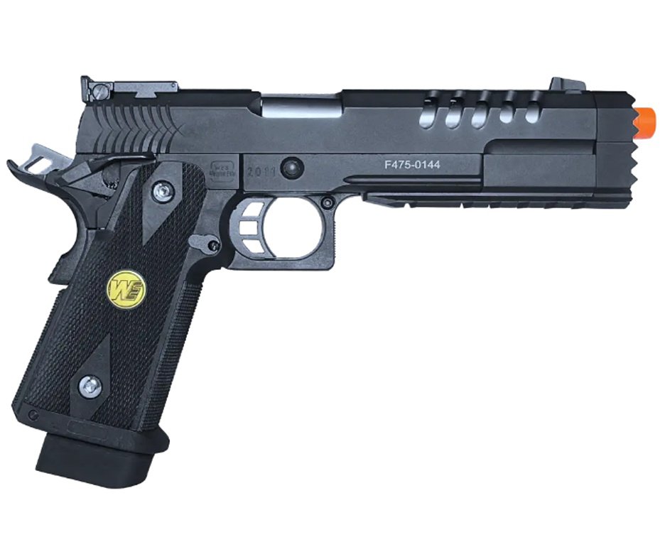 Pistola de Pressão Airgun Co2 WE 45-M001 M92-BK-S Blowback 4.5mm