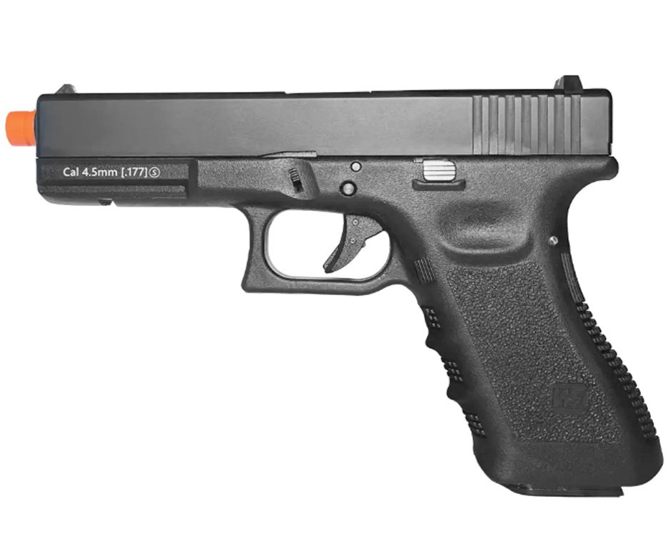 Pistola de Airsoft Green Gas WE/FXR 17 BK-A GEN3 GBB