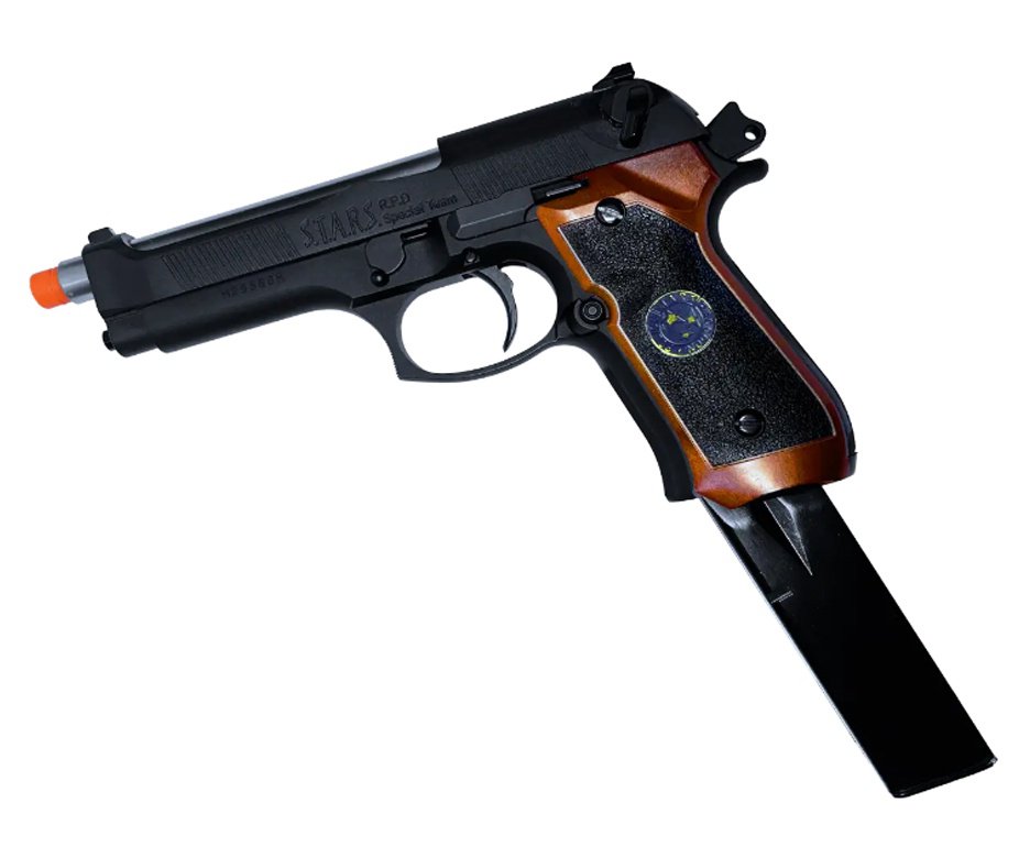 Pistola de Airsoft Green Gas WE/FXR M92 Biohazard 2Tone-S GBB 6mm