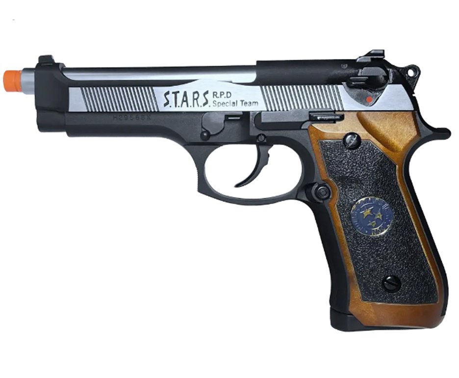Pistola de Pressão Airgun Co2 WE/FXR M92 SV-S Blowback 4.5mm