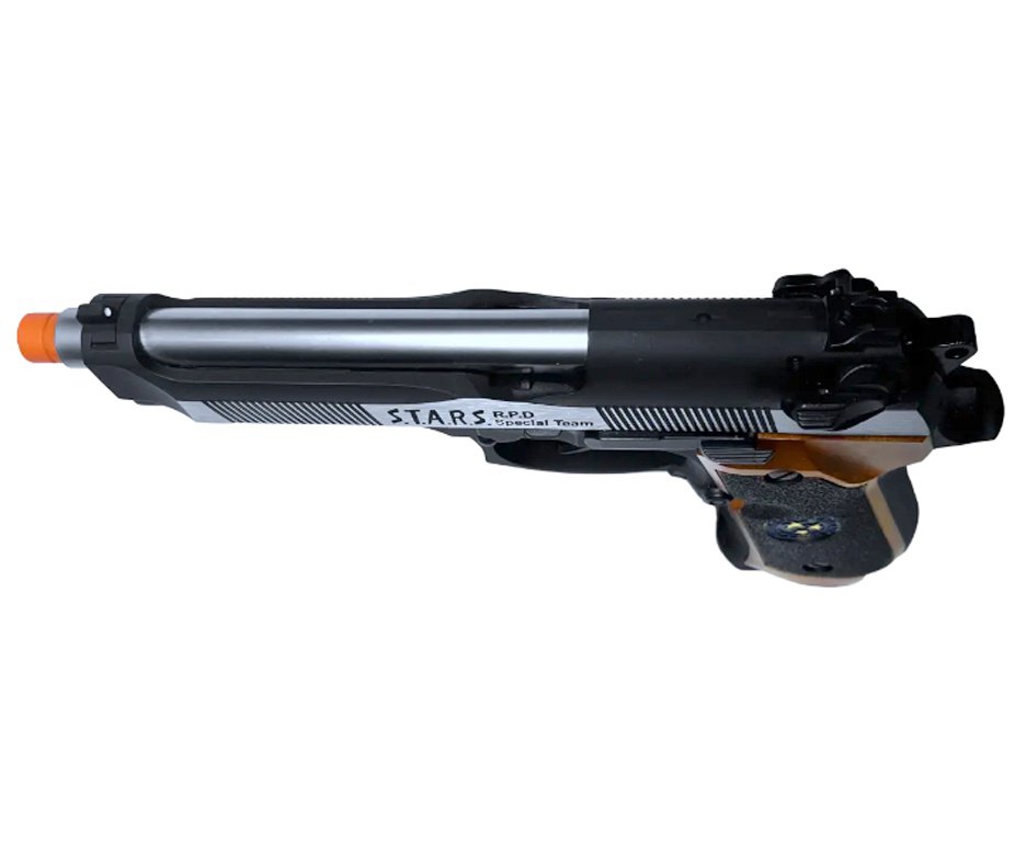 Pistola de Pressão Airgun Co2 WE/FXR M92 SV-S Blowback 4.5mm