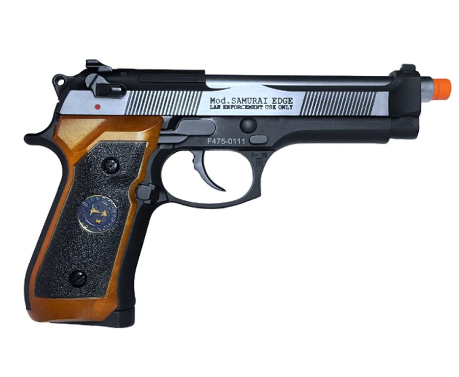 Pistola de Pressão Airgun Co2 WE/FXR M92 SV-S Blowback 4.5mm