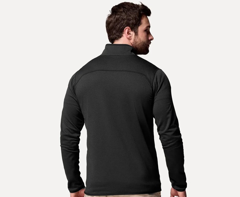 Jaqueta Columbia Hike Grid Fleece Full Zip Black