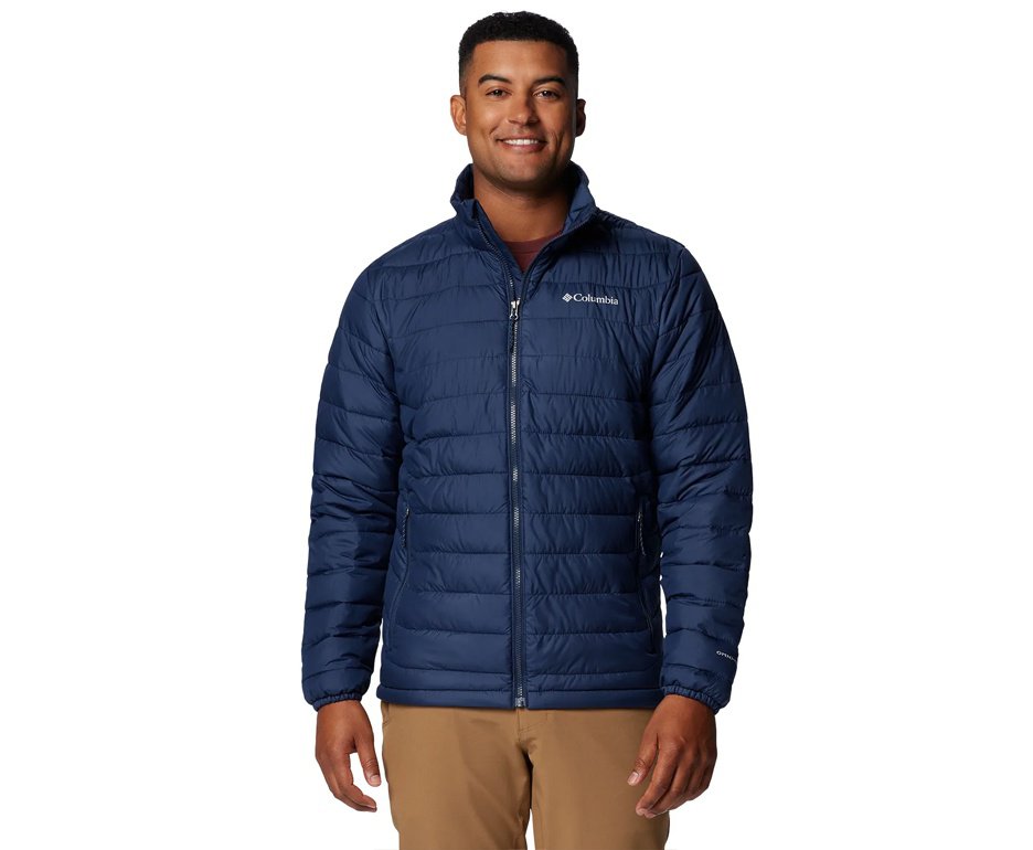 Jaqueta Columbia Powder Lite II Collegiate Navy