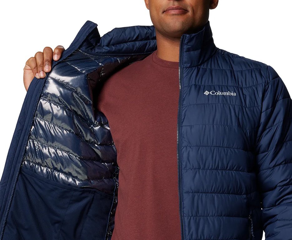 Jaqueta Columbia Powder Lite II Collegiate Navy