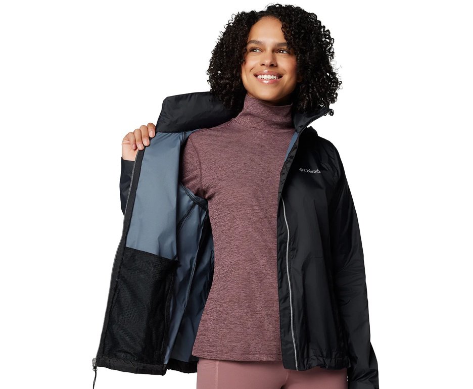 Jaqueta Columbia Feminina Switchback IV Black