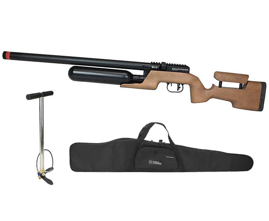Carabina de Pressão PCP JTS Shawlawk 5.5mm - FXR + Bomba + Capa