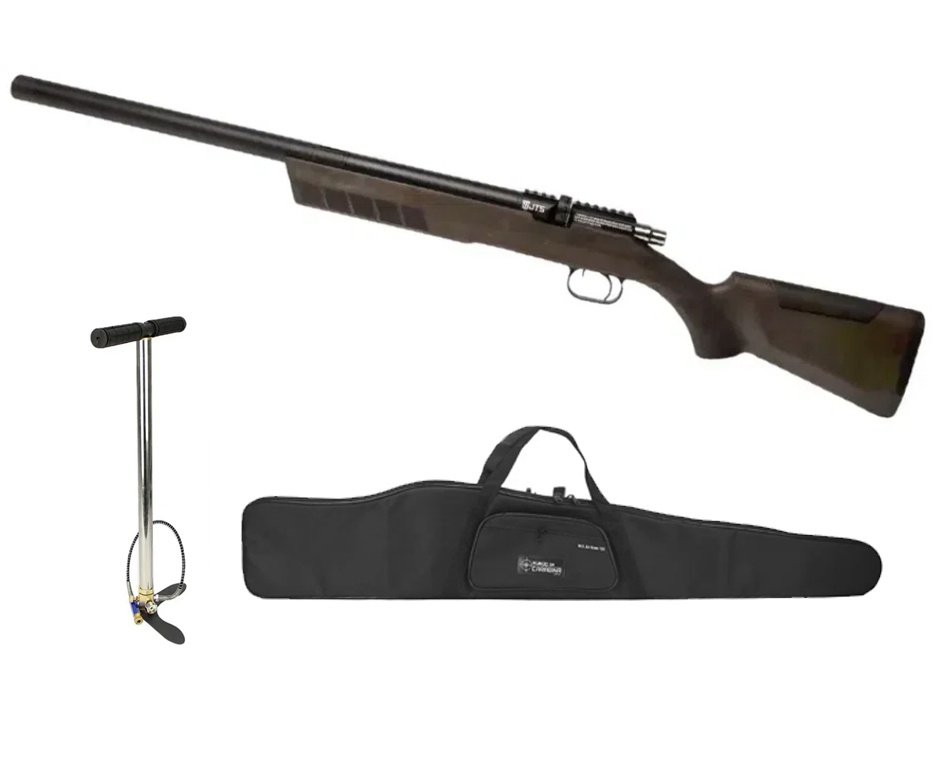 Carabina de Pressão PCP FXR Stealth Hawk 5.5mm - JTS Airguns + Bomba + Capa