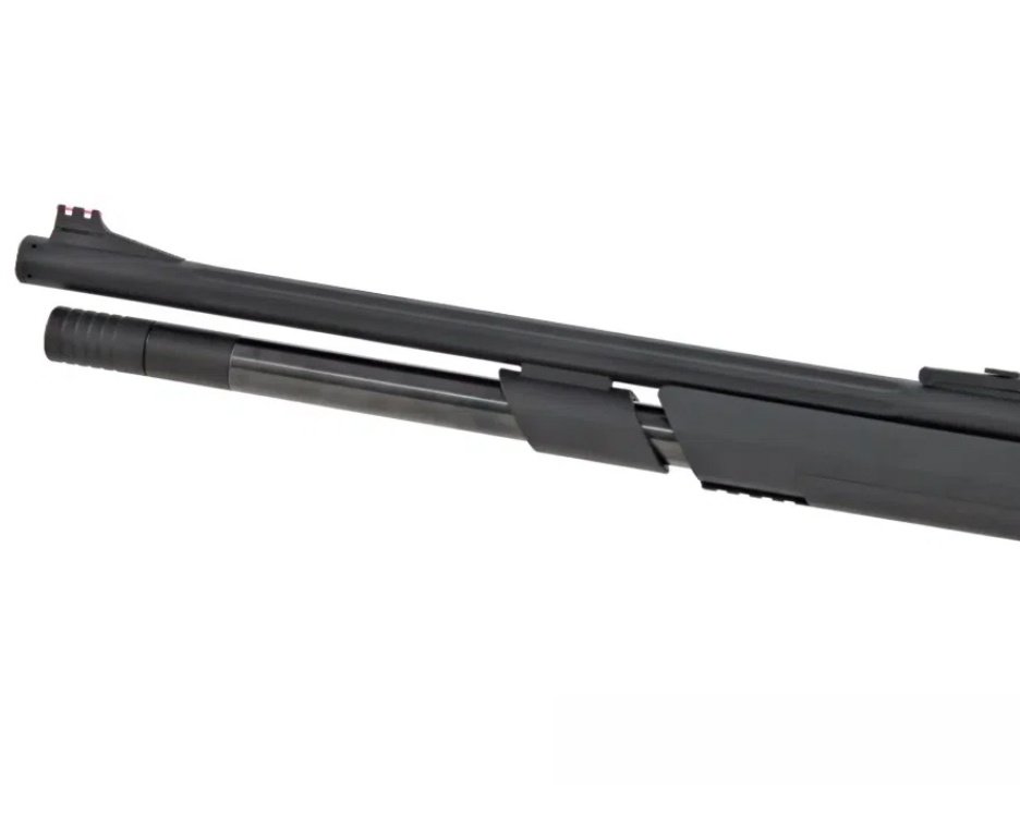 Carabina PCP JTS AirStryke Black 5.5mm - FXR + Bomba + Capa + Luneta 3-9x40 + Chumbos + Alvos