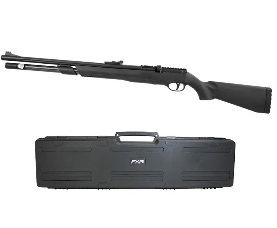 Carabina PCP JTS AirStryke Black 5.5mm - FXR + Case FXR