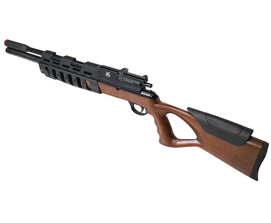 Carabina de Pressão PCP CBC Sentry Xisico 6.35mm + Bomba + Capa + Luneta 3-9x40 + Chumbos + Alvos