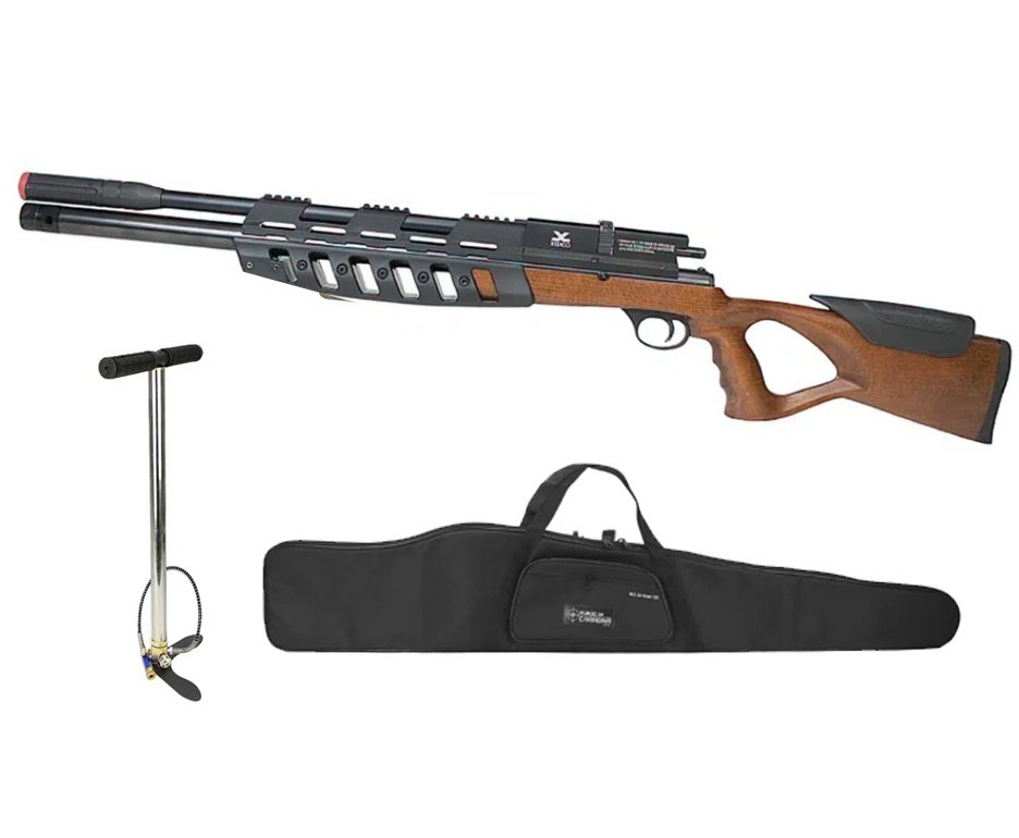 Carabina de Pressão PCP CBC Sentry Xisico 6.35mm + Bomba + Capa