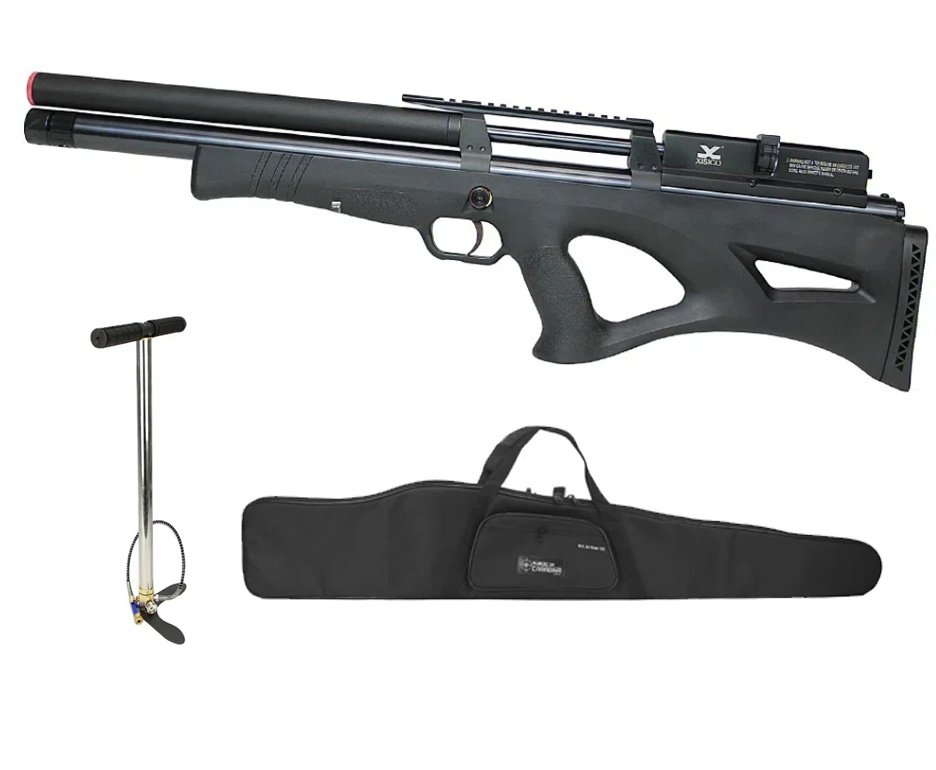 Carabina de Pressão PCP Xisico Shield Bullpup 6.35mm - FXR Arms + Bomba + Capa