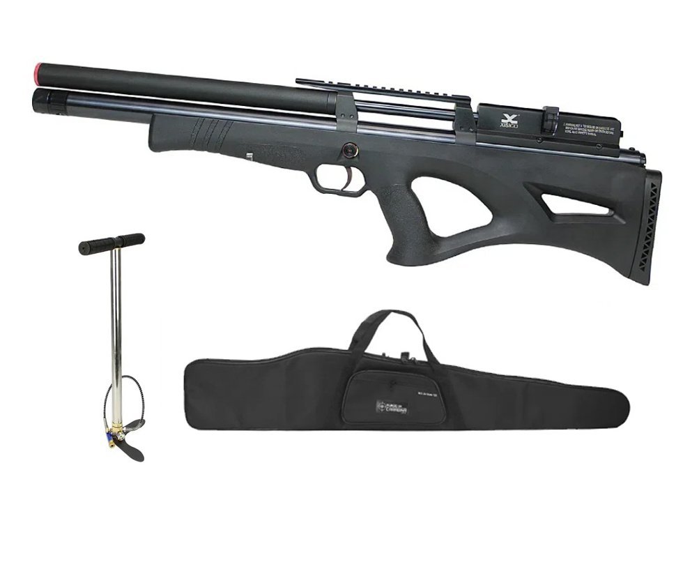 Carabina de Pressão PCP Xisico Shield Bullpup 6.35mm - FXR Arms + Bomba + Capa