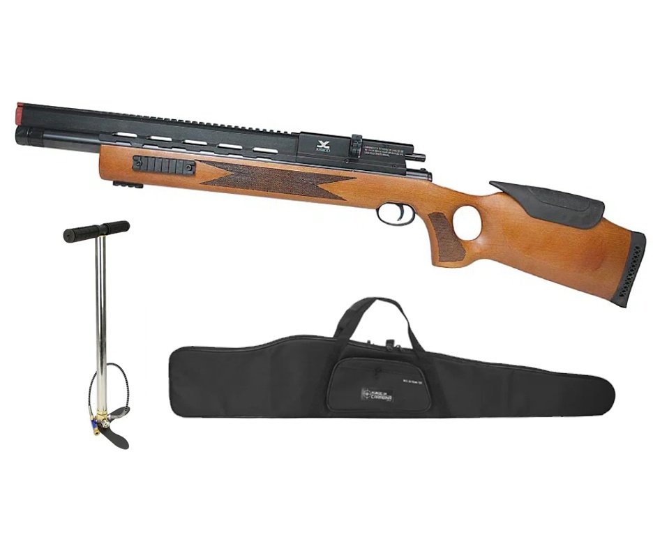 Carabina de Pressão PCP Guardian 5.5mm Xisico - FXR Arms + Bomba + Capa