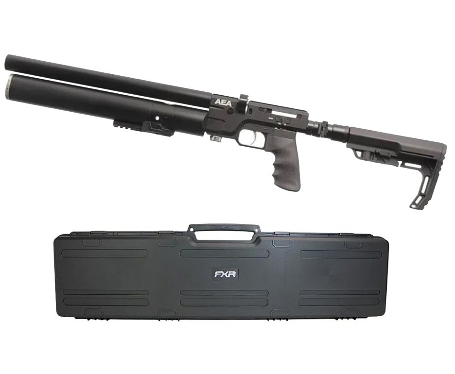 Carabina de Pressão PCP SF Sniper Semi Auto 5,5mm - AEA Airguns + Case FXR